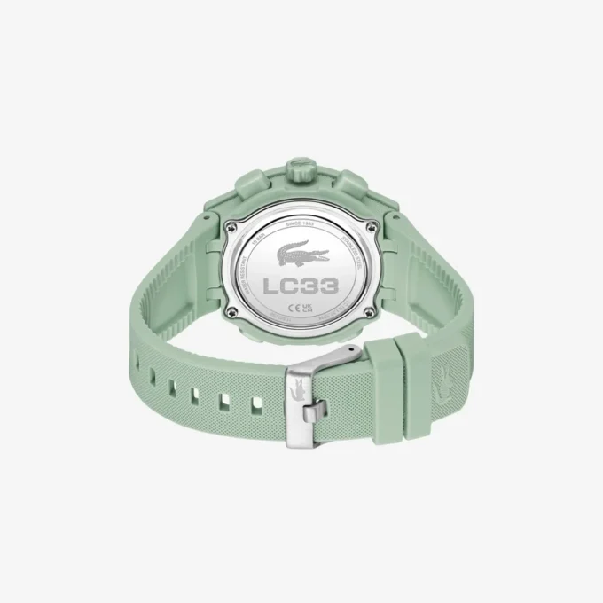 Lc33 Analog and Digital Silicone Watch