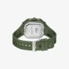 Lc33 Analog and Digital Square Silicone Watch