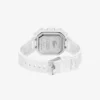 Lc33 Analog and Digital Square Silicone Watch