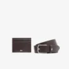 Leather Belt & Card Holder Gift Set