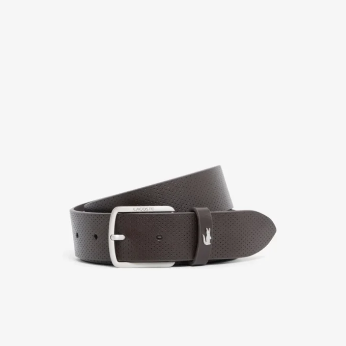Leather Belt & Card Holder Gift Set