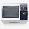 Leather Belt & Card Holder Gift Set