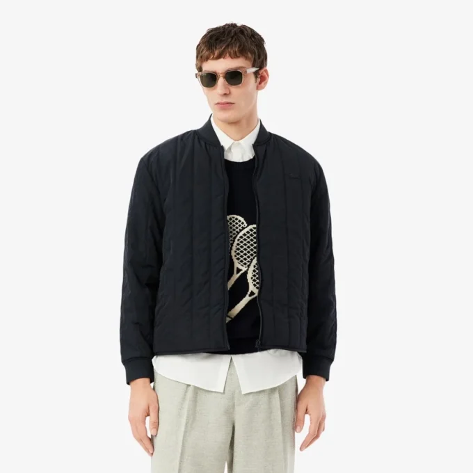 Lightweight Water-Repellent Quilted Puffed Jacket