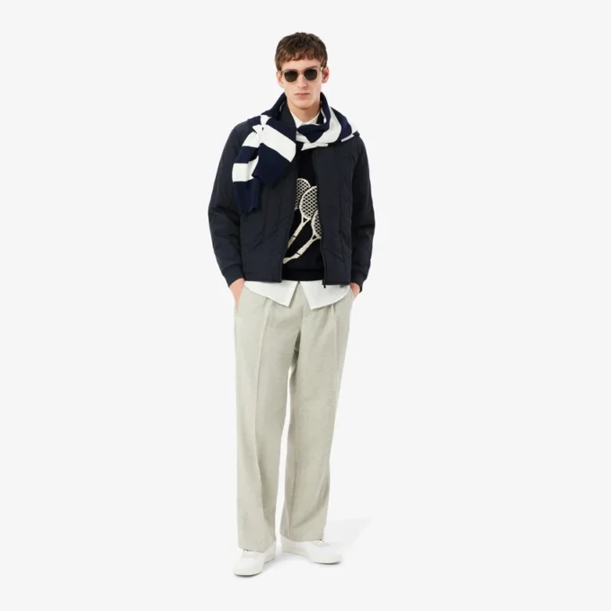 Lightweight Water-Repellent Quilted Puffed Jacket