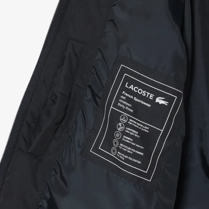 Lightweight Water-Repellent Quilted Puffed Jacket