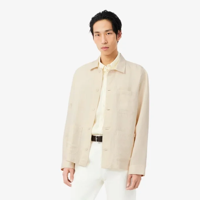 Linen Blend Overshirt