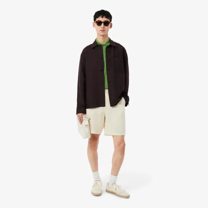 Linen Blend Overshirt