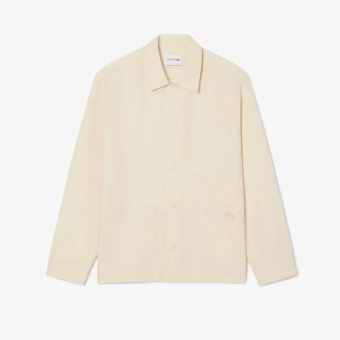 Linen Blend Overshirt