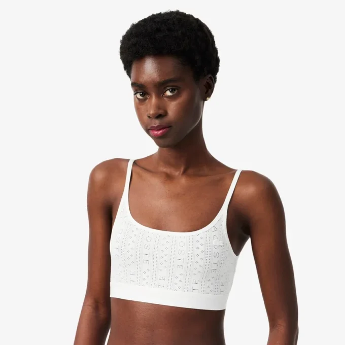 Logo Pointelle Bralette