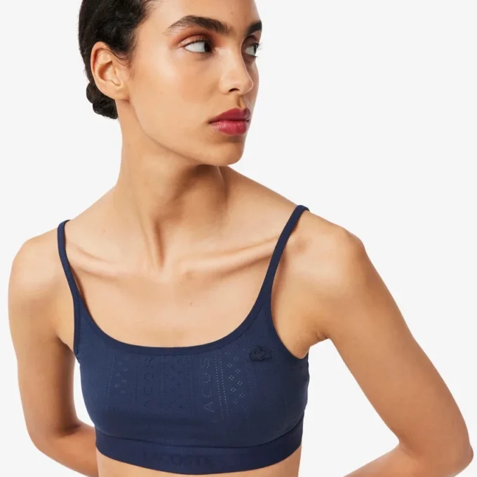 Logo Pointelle Bralette