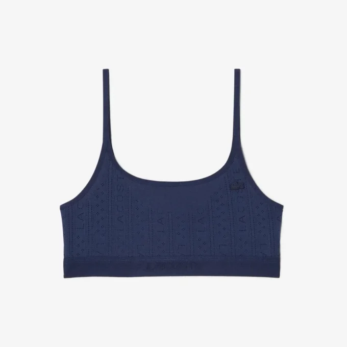 Logo Pointelle Bralette