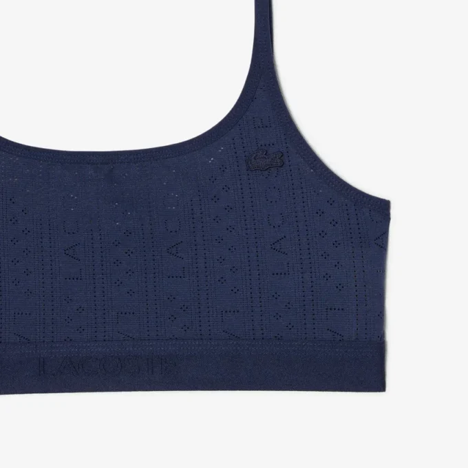 Logo Pointelle Bralette