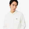 Logo Stripe Zipped Hoodie