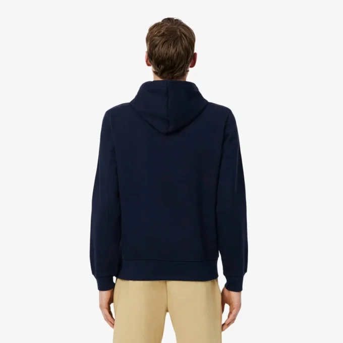 Logo Stripe Zipped Hoodie