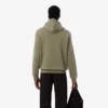 Logo Stripe Zipped Hoodie