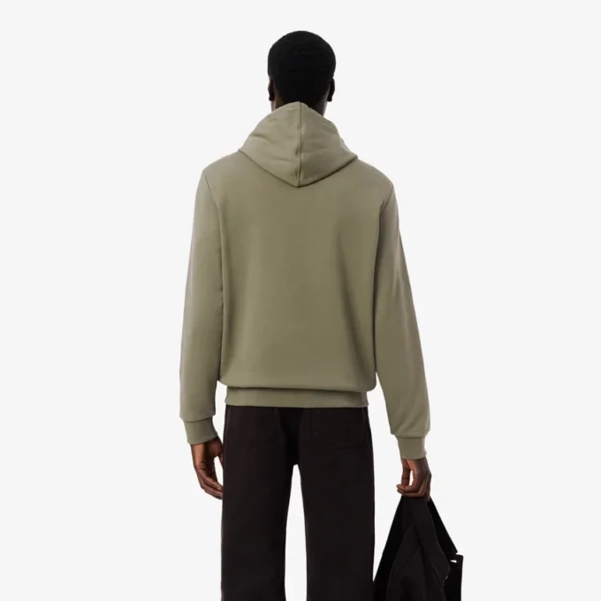 Logo Stripe Zipped Hoodie