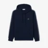 Logo Stripe Zipped Hoodie