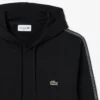 Logo Stripe Zipped Hoodie