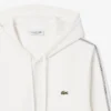Logo Stripe Zipped Hoodie