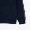 Logo Stripe Zipped Hoodie