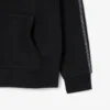 Logo Stripe Zipped Hoodie
