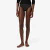 Logo Waist Lacy String Briefs