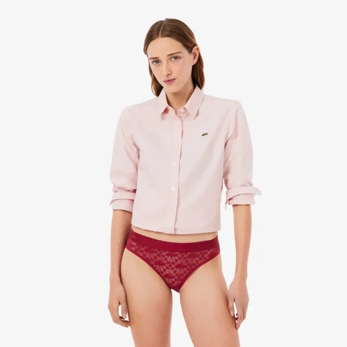 Logo Waist Mesh Briefs