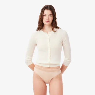 Logo Waist Mesh Briefs
