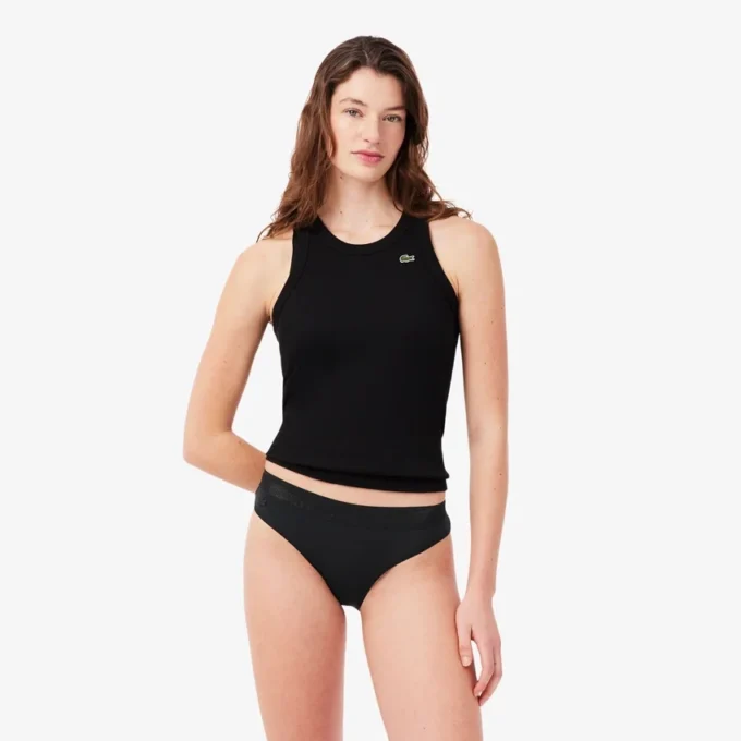 Logo Waist Mesh Briefs