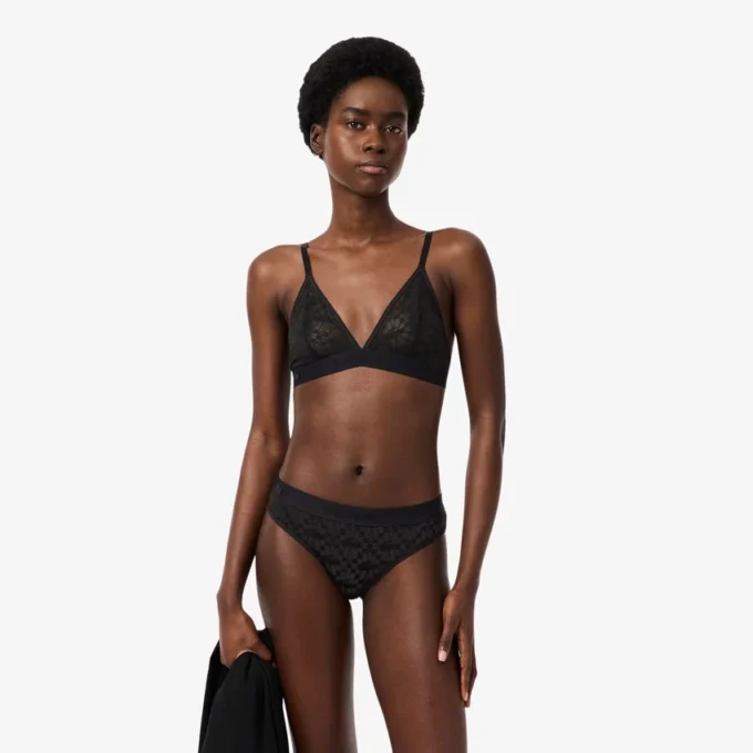 Logo Waist Mesh Briefs