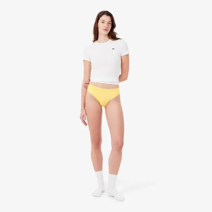 Logo Waist Mesh Briefs