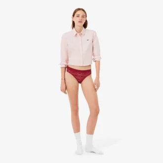 Logo Waist Mesh Briefs