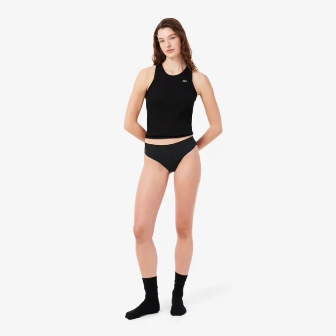 Logo Waist Mesh Briefs