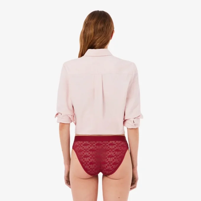 Logo Waist Mesh Briefs