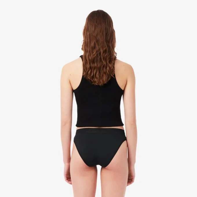 Logo Waist Mesh Briefs