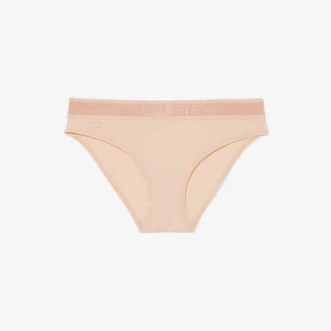 Logo Waist Mesh Briefs