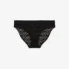Logo Waist Mesh Briefs