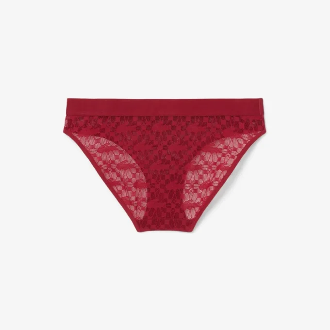 Logo Waist Mesh Briefs