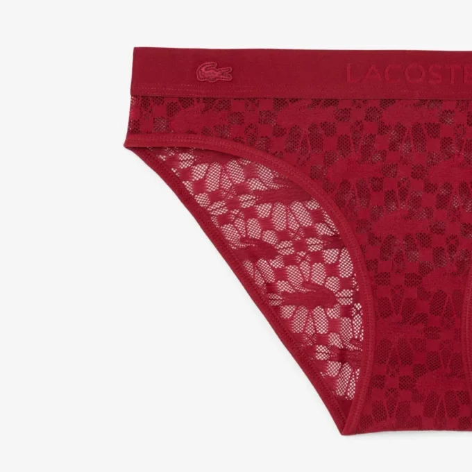 Logo Waist Mesh Briefs