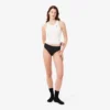 Logo Waist Microfiber String Briefs