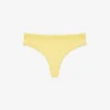 Logo Waist Microfiber String Briefs