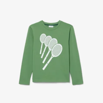 Long Sleeved Cotton T-Shirt