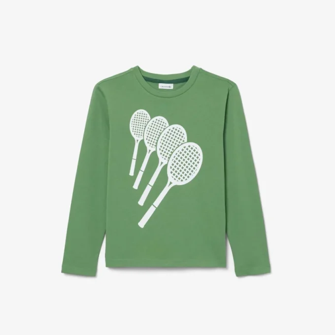 Long Sleeved Cotton T-Shirt