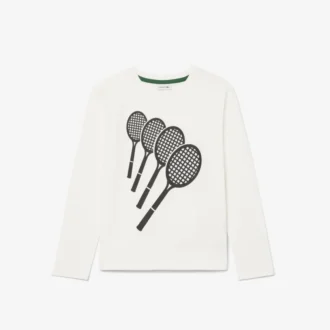 Long Sleeved Cotton T-Shirt