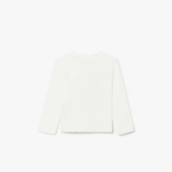 Long Sleeved Cotton T-Shirt