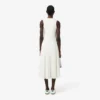 Long Sleeveless Pleated Dress