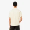 Loose Fit Badge Accent Fleece Polo