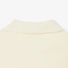 Loose Fit Badge Accent Fleece Polo