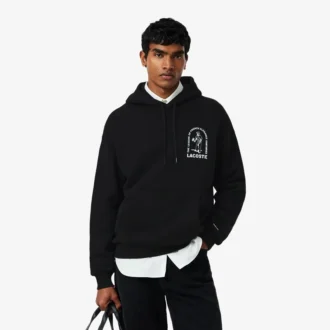 Loose Fit Printed Hoodie