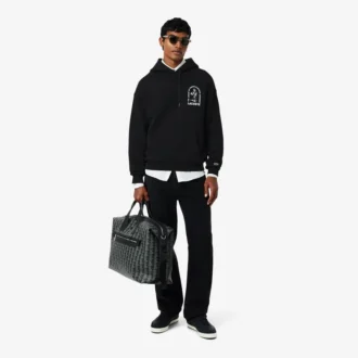 Loose Fit Printed Hoodie